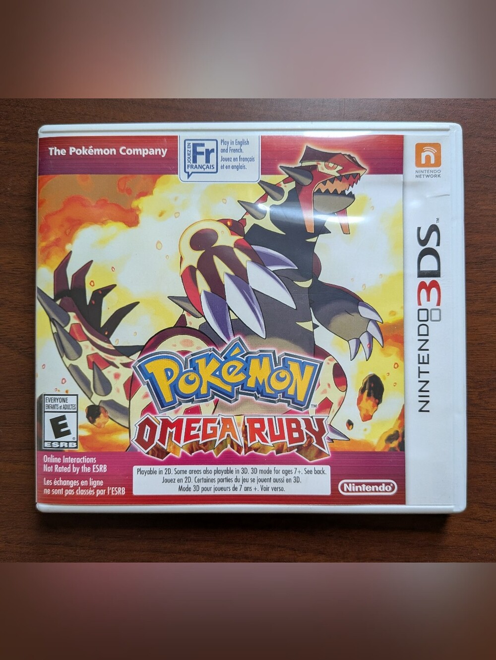 No Game Pokémon Omega Ruby Case Only